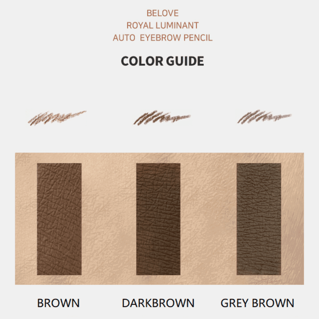 Belove Royal Luminant Auto Eyebrow Pencil Brown - Miessential