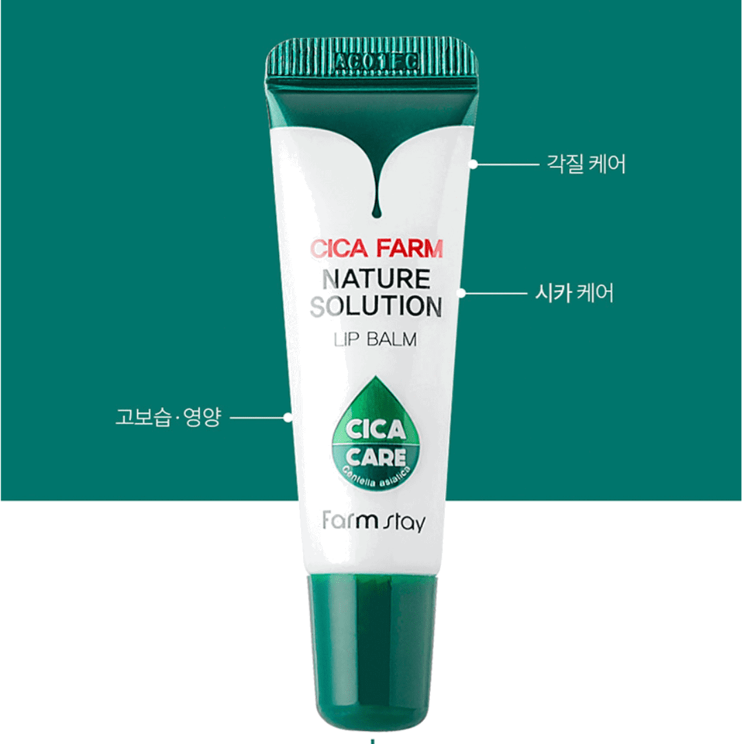 Farmstay CICA Farm Nature Solution Lip Balm - Miessential