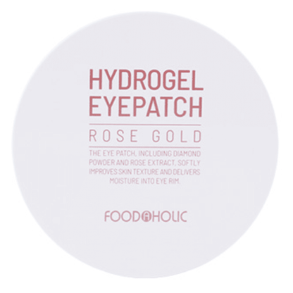 Foodaholic Hydrogel Eyepatch Rose gold MiessentialStore