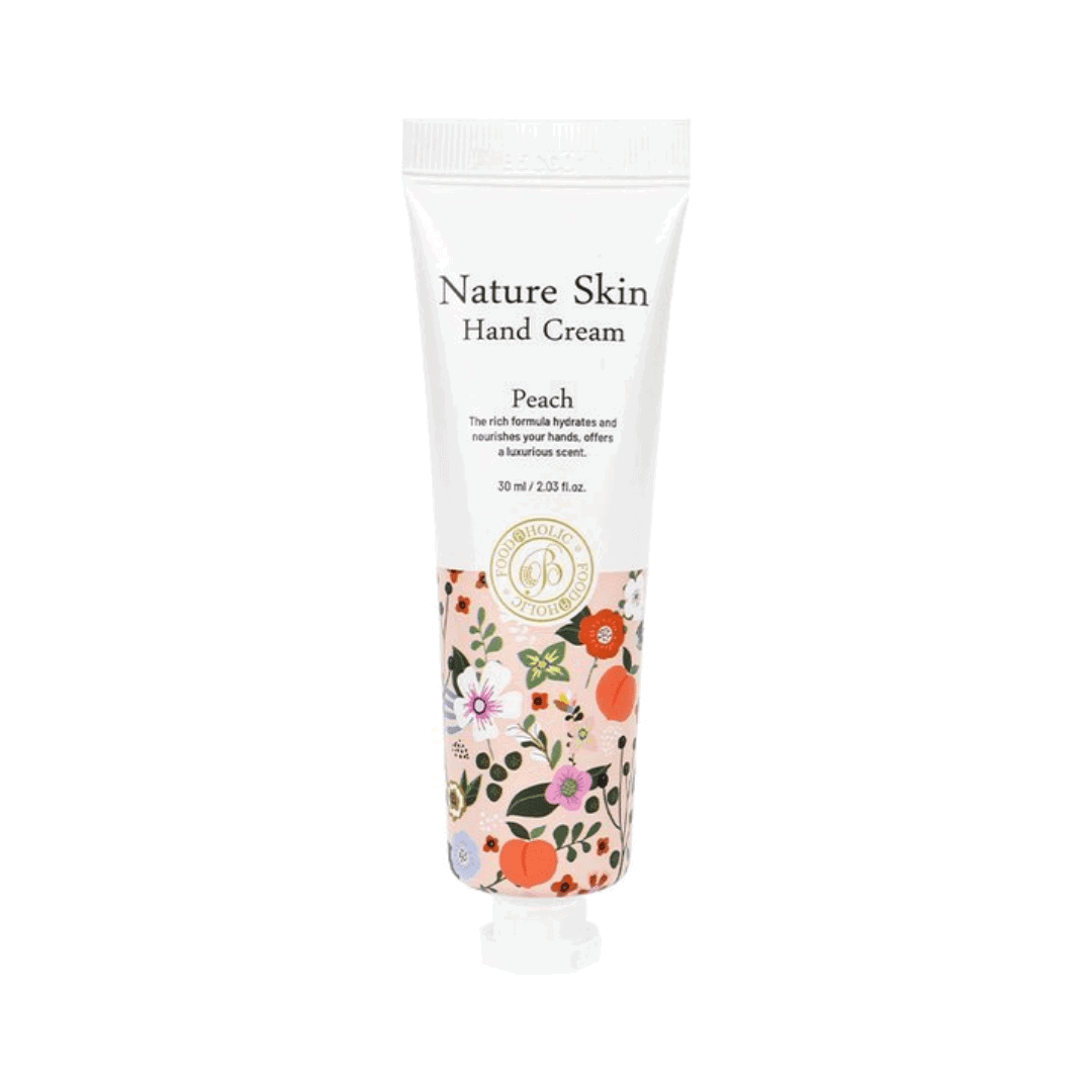 Foodaholic Nature Skin Hand Cream Peach - Miessential