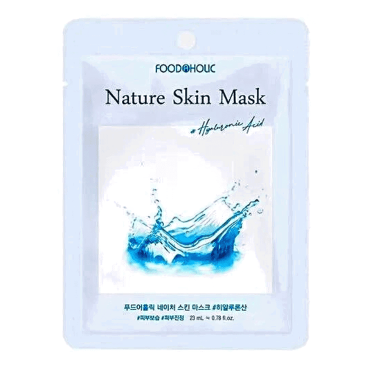 Foodaholic Nature Skin Mask Hyaluronic Acid (10 PCS) - Miessential