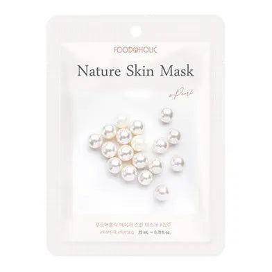 Foodaholic Nature Skin Mask Pearl (10 PCS) - Miessential