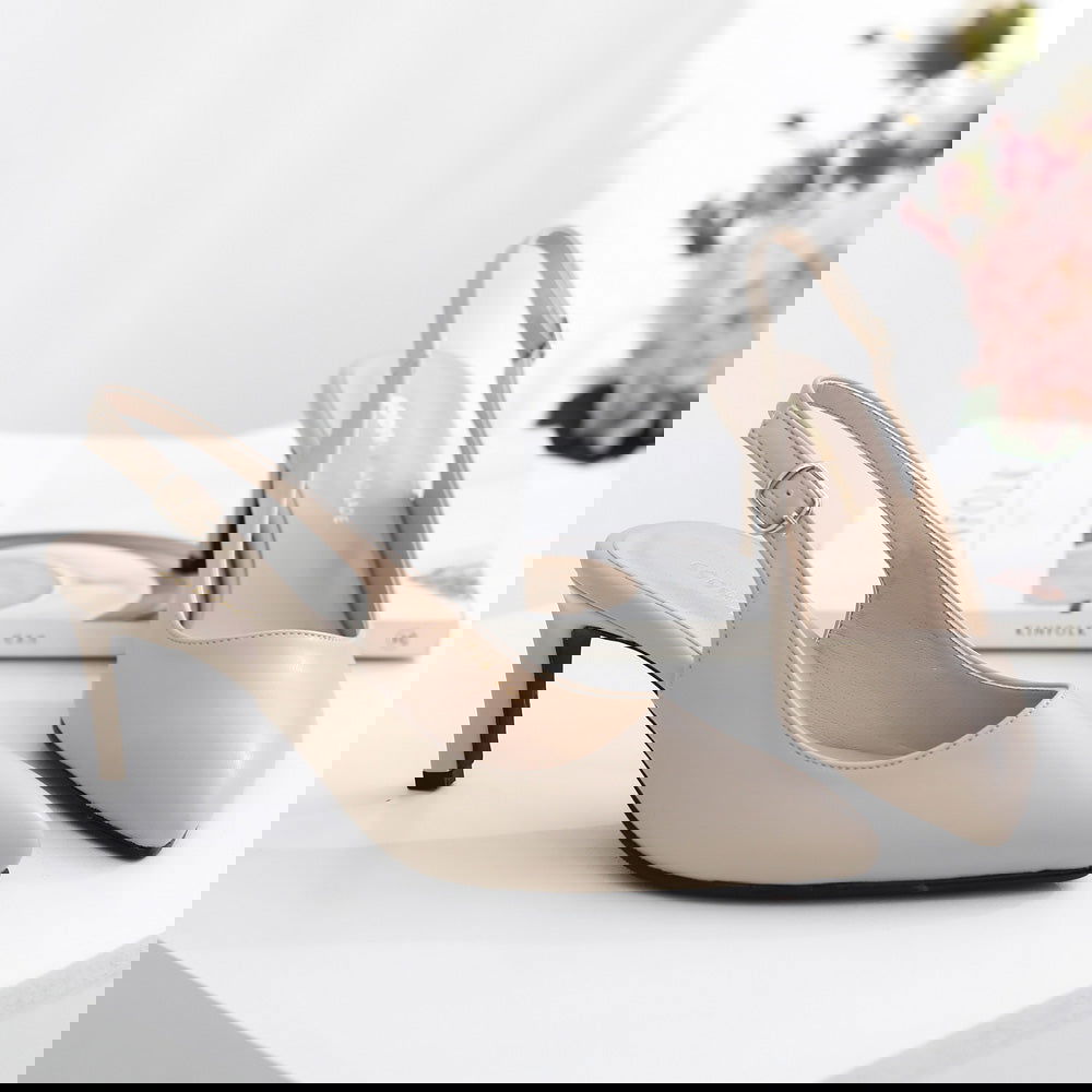 Godshoe Rogia Stiletto Slingback Pumps - Miessential