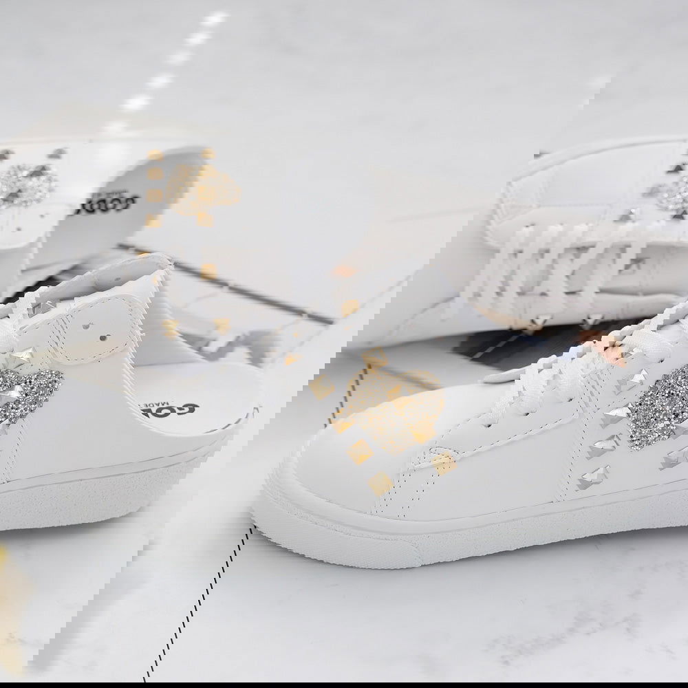 Godshoe Studded Heart Mules - Miessential