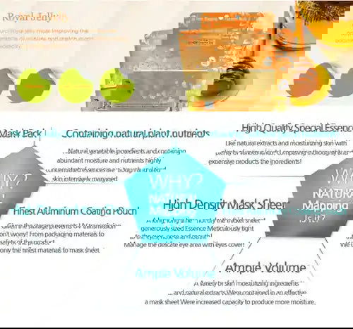 Ja Yeon Mapping Royal Jelly Repairing Mask (5 PCS) - Miessential