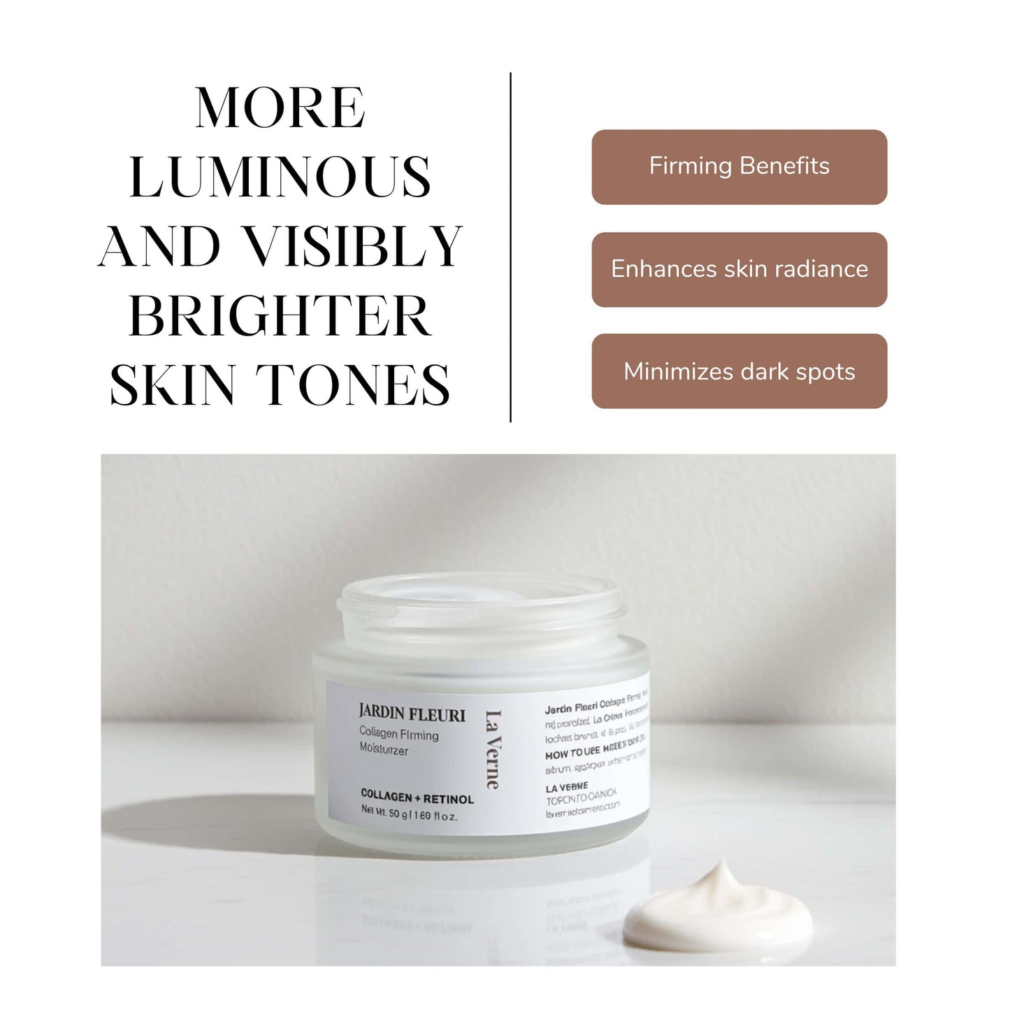 La Verne Jardin Fleuri Collagen Firming Moisturizer