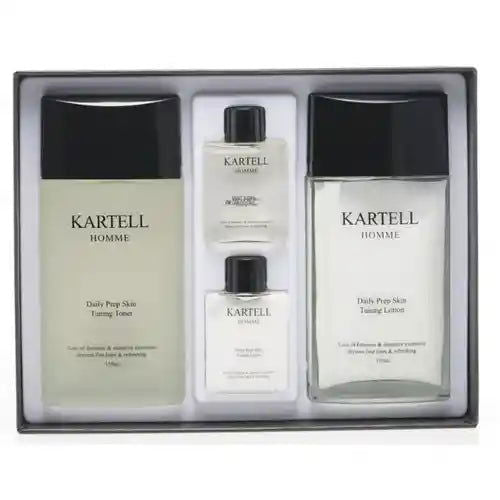 Kartell Men's Daily Toner & Emulsion Set - Miessential