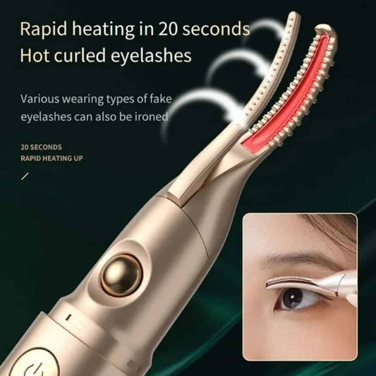 Multifunctional 2-in-1 Electric Eyelash Curler and Eyebrow Trimmer