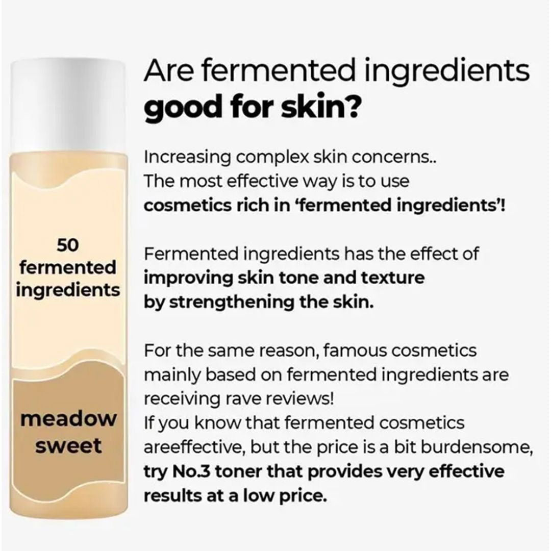 Numbuzin No.3 Super Glowing Essence Toner - Miessential