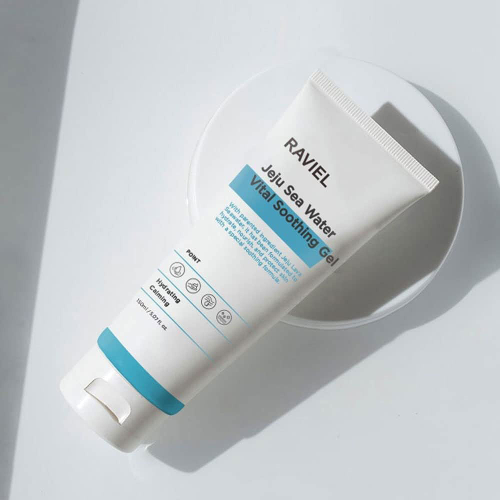 RAVIEL Jeju Lava Sea Water Vital Soothing Gel - Miessential