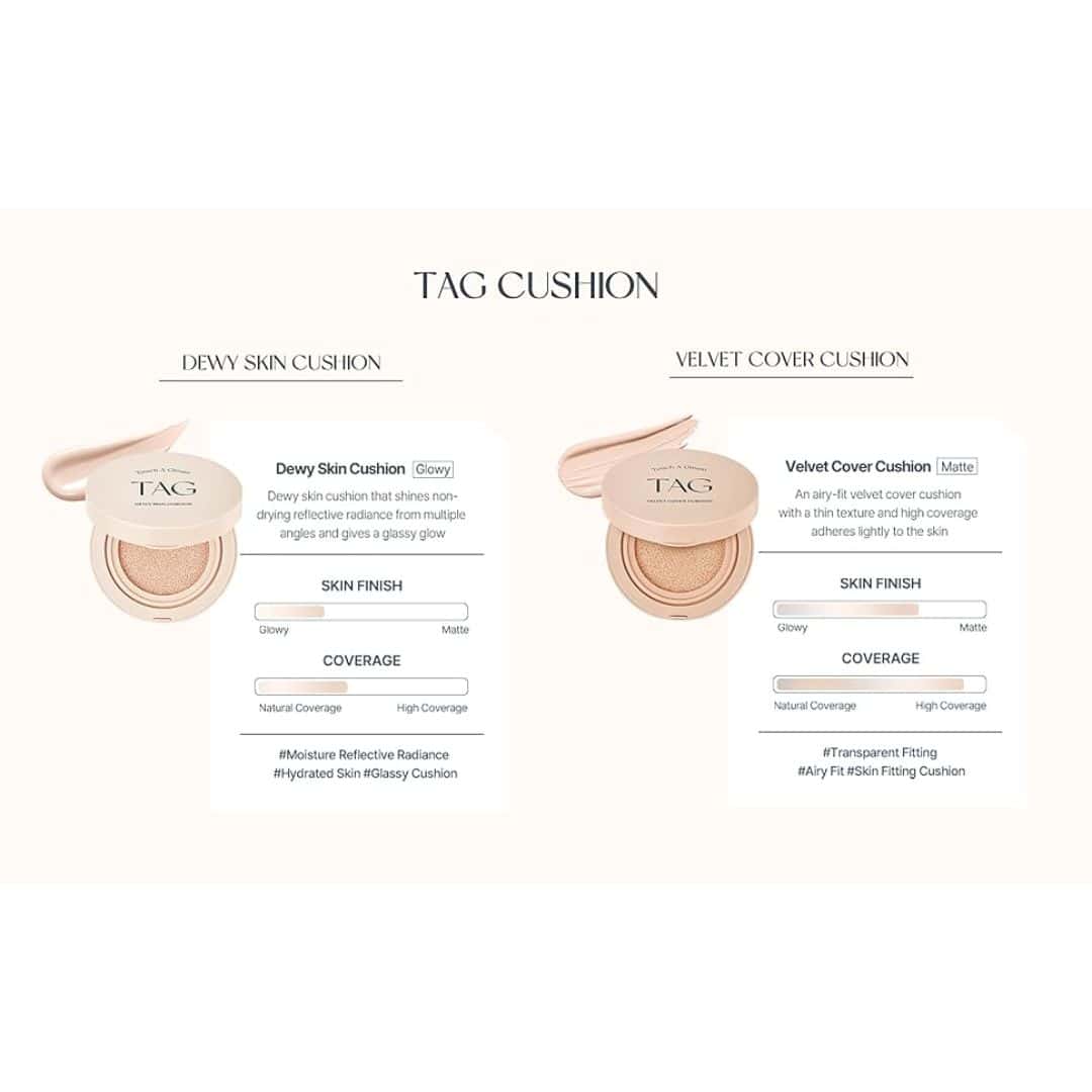 TAG Velvet Cover Cushion