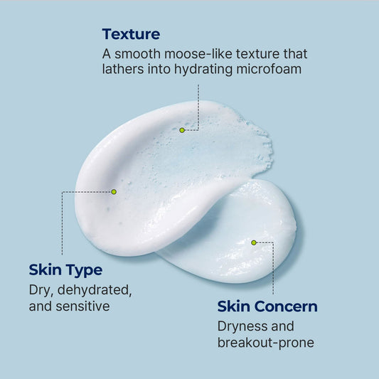 TORRIDEN Dive In Low Molecular Hyaluronic Acid Cleansing Foam - Miessential
