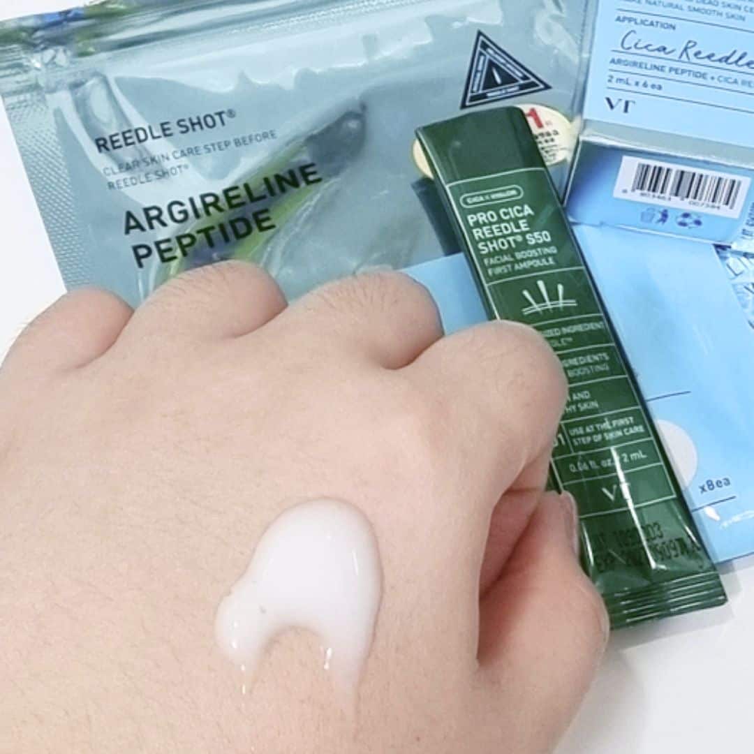 VT Pro Cica Reedle Shot S50 Facial Boosting First Ampoule