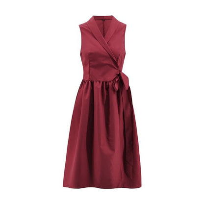 Dies Midi Dress Casual Sleeveless Belt Dress Female New MiessentialStore