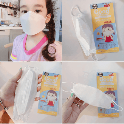 Good Manner KF94 Mask Kids (age 5 to 12) (100 Mix= 70 White/ 30 Black) - Miessential