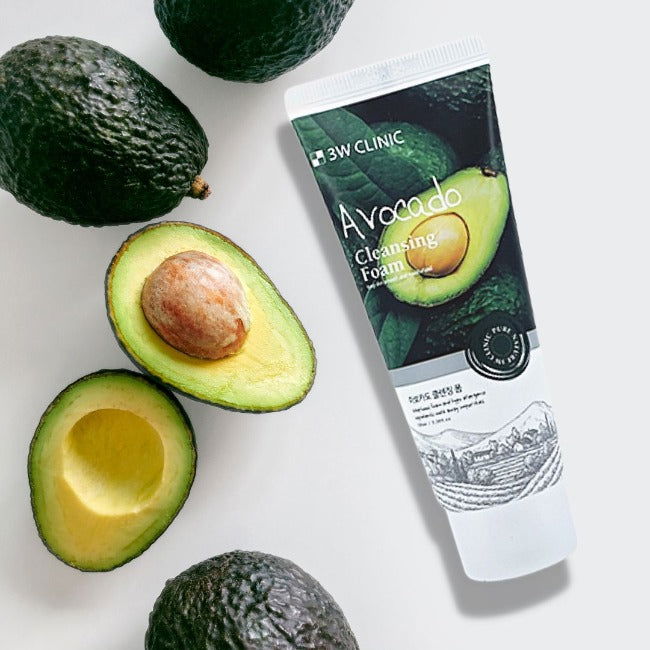 3W Clinic Avocado Cleansing Foam - Miessential