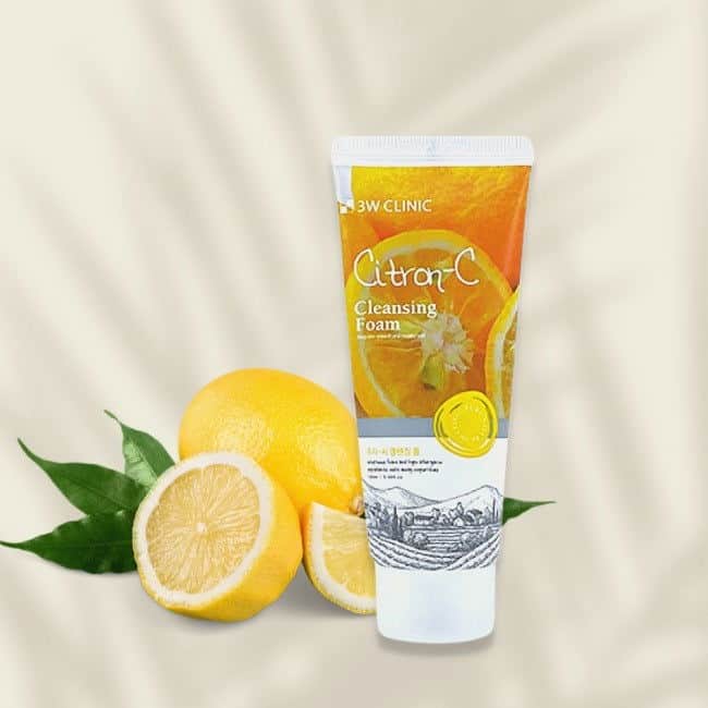 3W Clinic Citron C Cleansing Foam