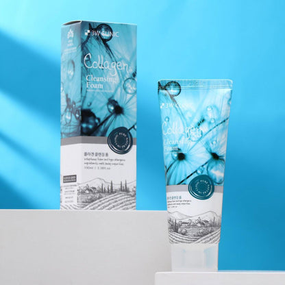 3W Clinic Collagen Cleansing Foam - Miessential