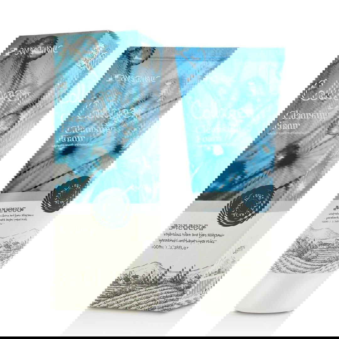 3W Clinic Collagen Cleansing Foam - Miessential