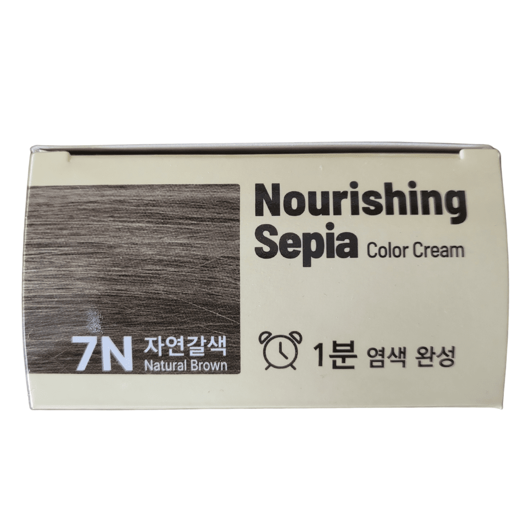 Foodaholic Nourishing Sepia 1 Min Hair Color 7N Natural Brown MiessentialStore