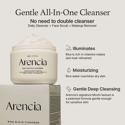 Arencia Rice Mucin Cleanser