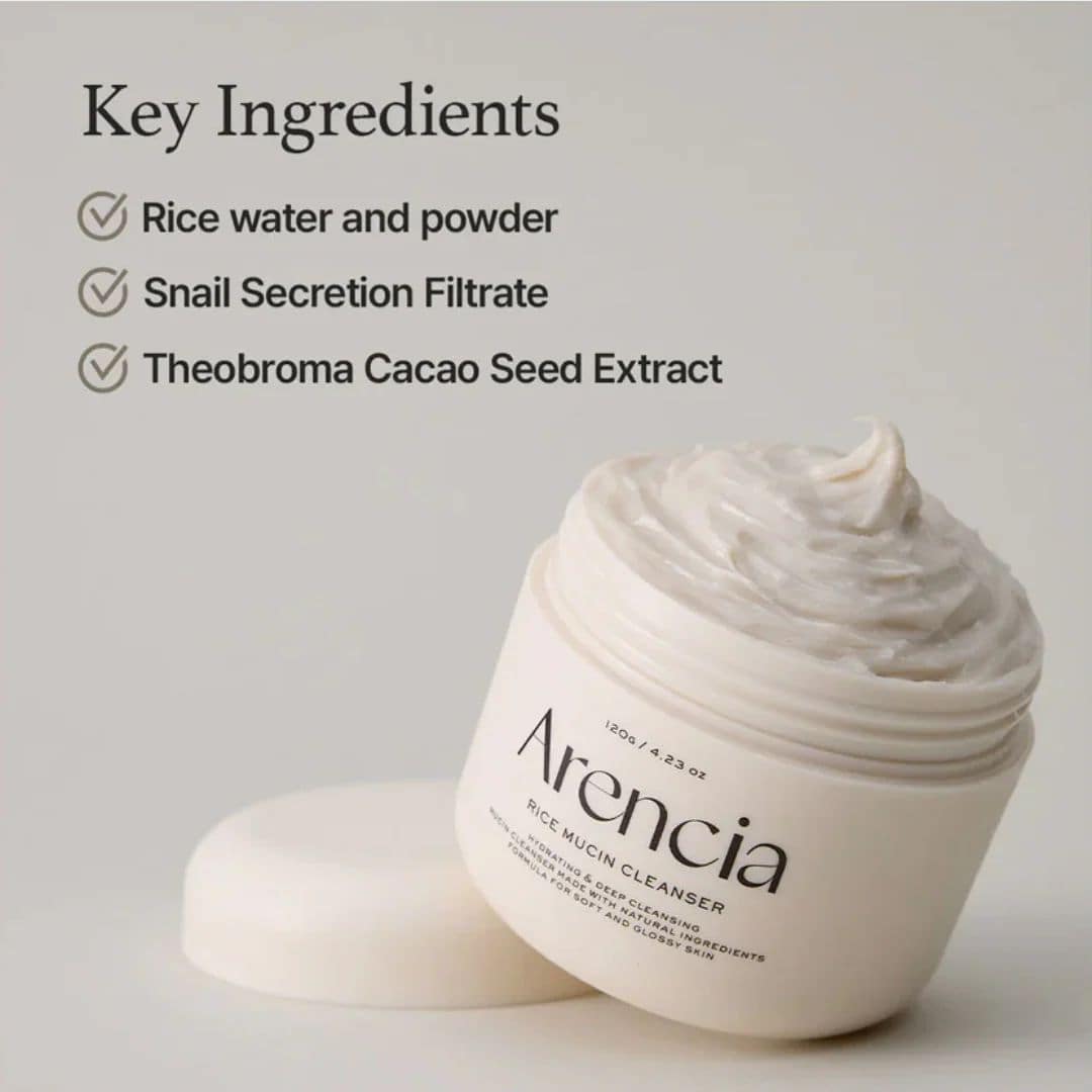 Arencia Rice Mucin Cleanser
