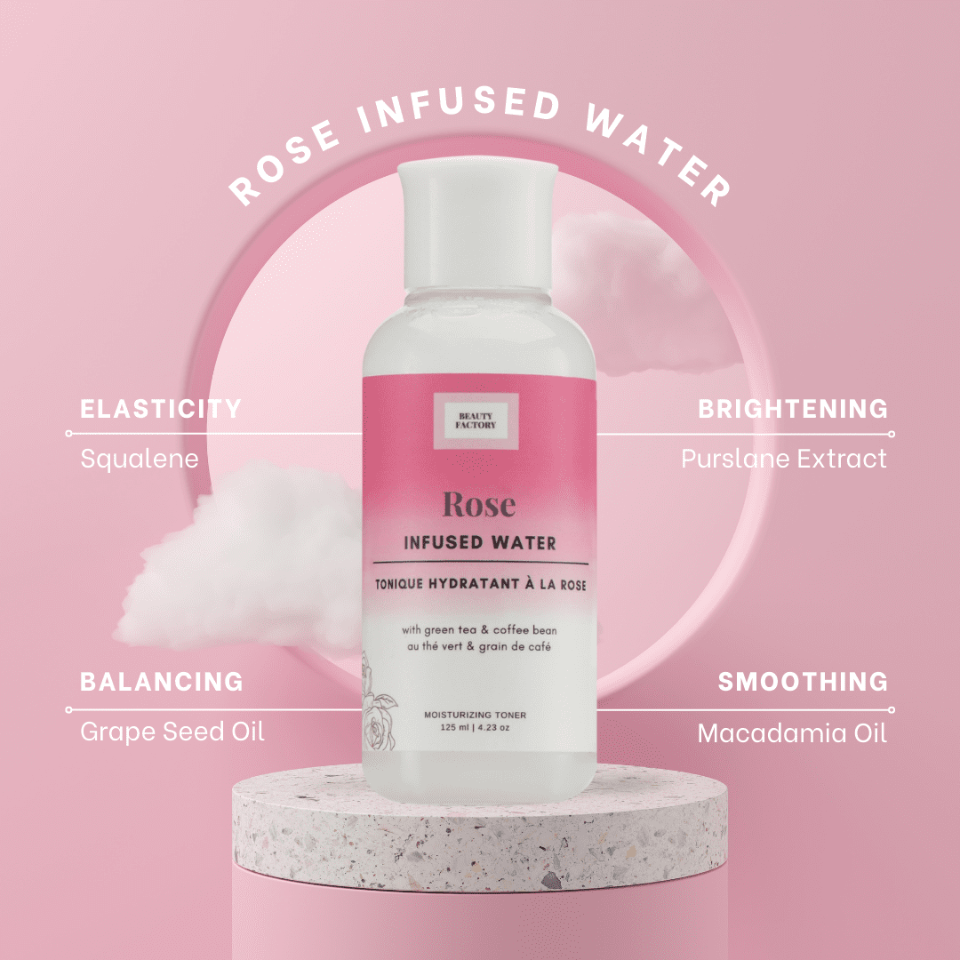 Beauty Factory Rose Infused Water MiessentialStore