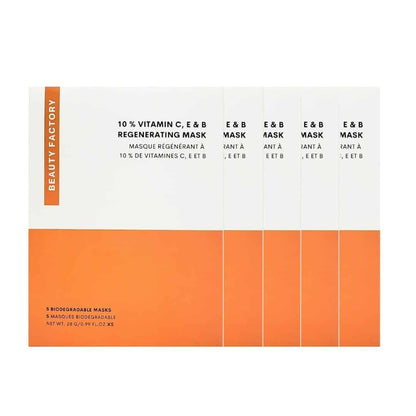 Beauty Factory 10% Vitamin C, E & B Regenerating Mask
