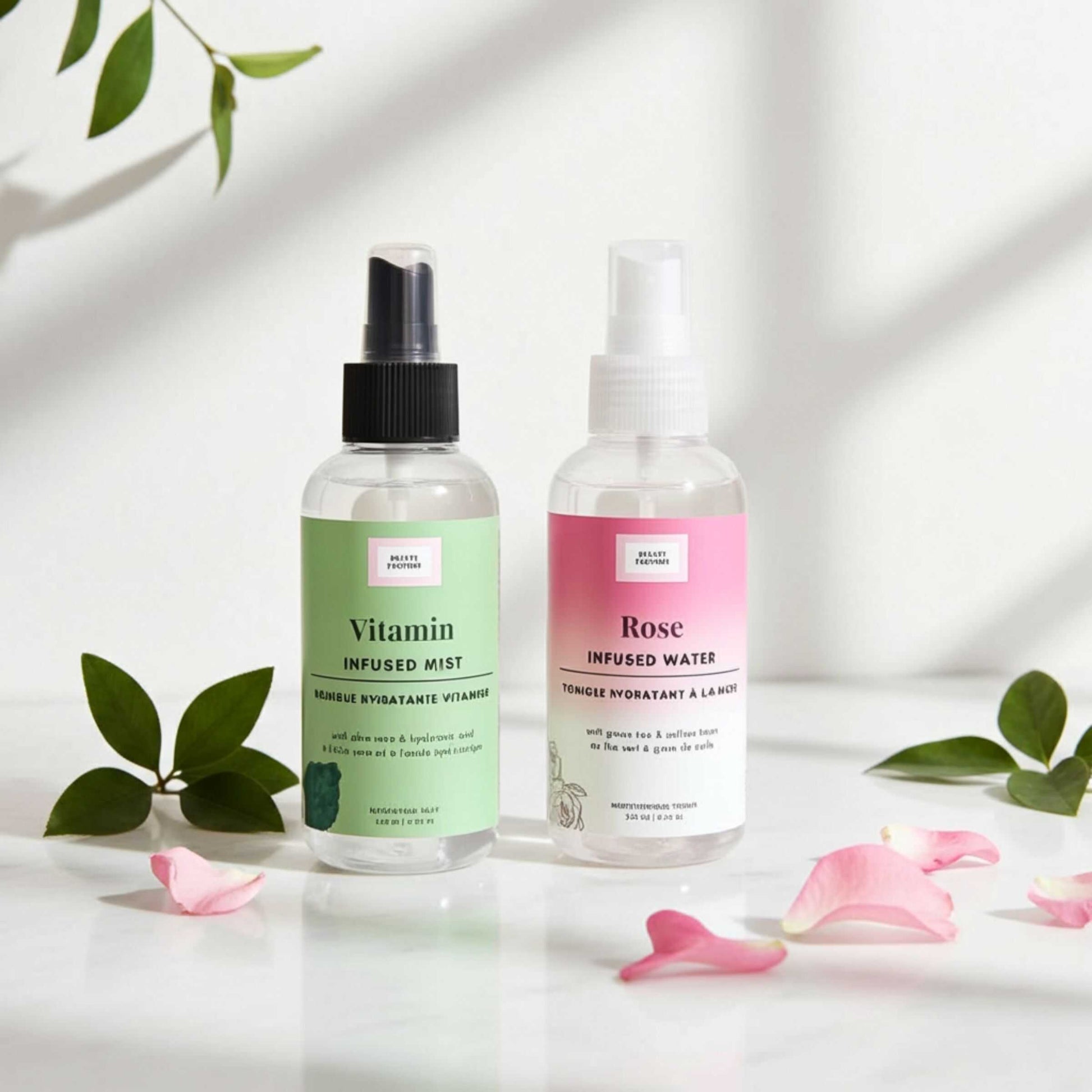 Beauty Factory Rose Infused Water and Vitamin Mist Set