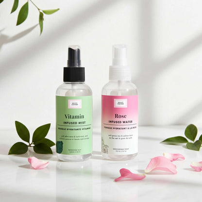 Beauty Factory Rose Infused Water and Vitamin Mist Set