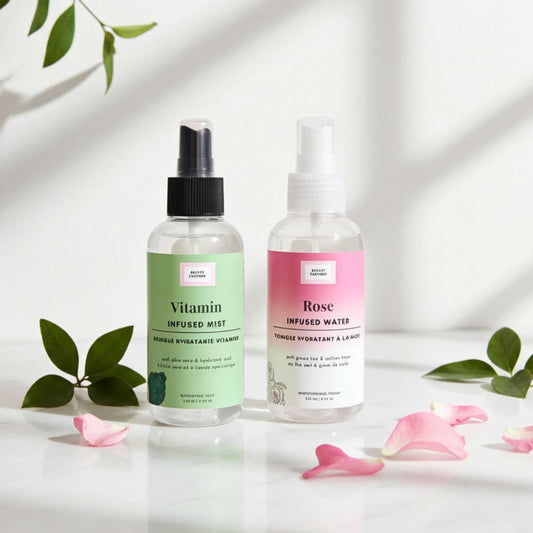 Beauty Factory Rose Infused Water and Vitamin Mist Set
