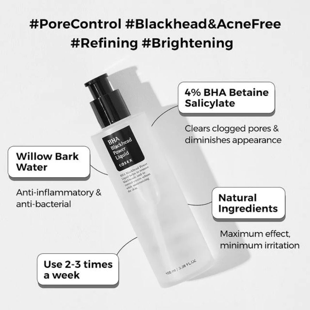 COSRX BHA Blackhead Power Liquid - Miessential