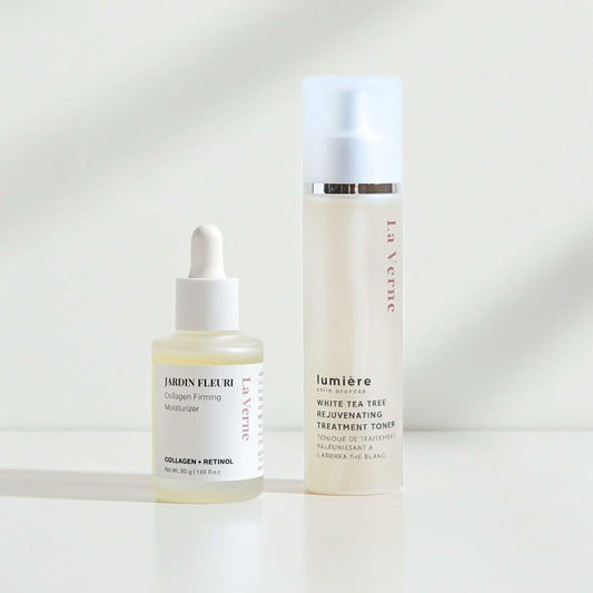 La Verne Lumiere Hyaluronic Acid Toner & Serum Set