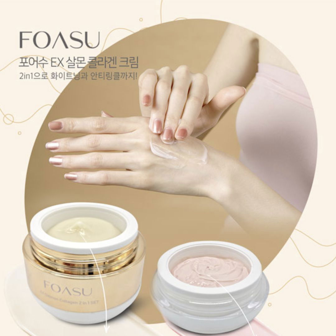 FOASU EX Salmon Collagen 2-in-1 Set - Miessential