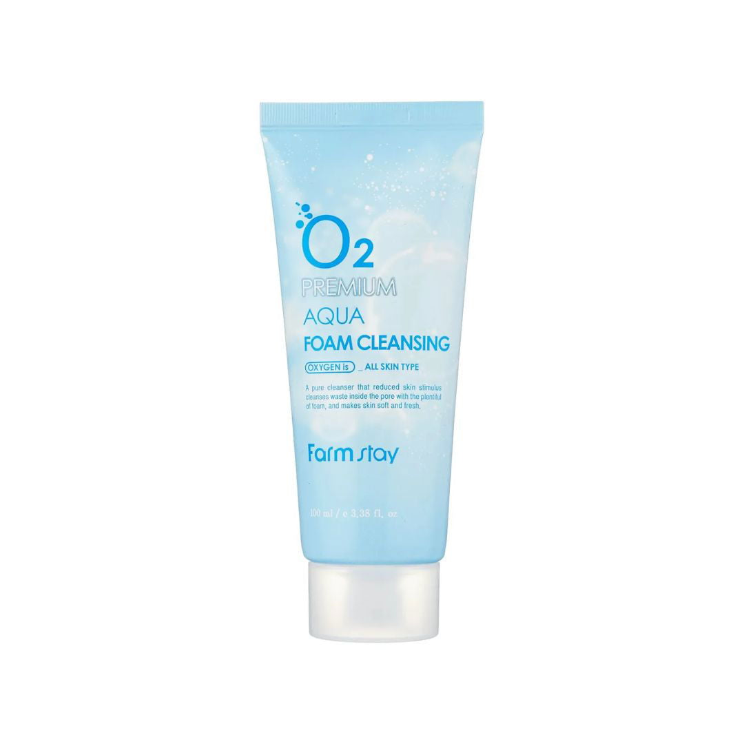 FARMSTAY O2 PREMIUM AQUA FOAM CLEANSING