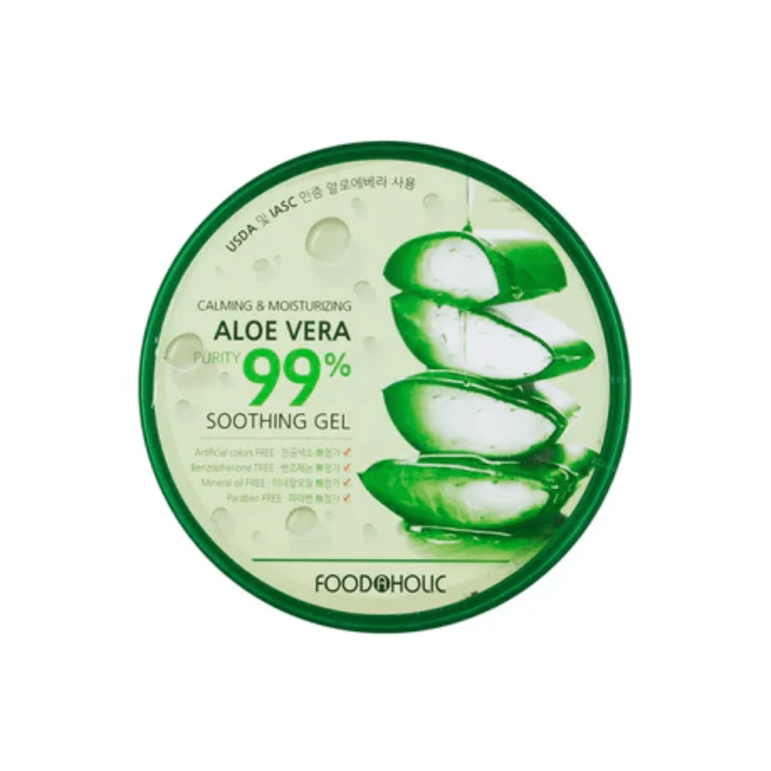 Foodaholic Calming & Moisturizing Aloe Vera 99% Soothing Gel MiessentialStore