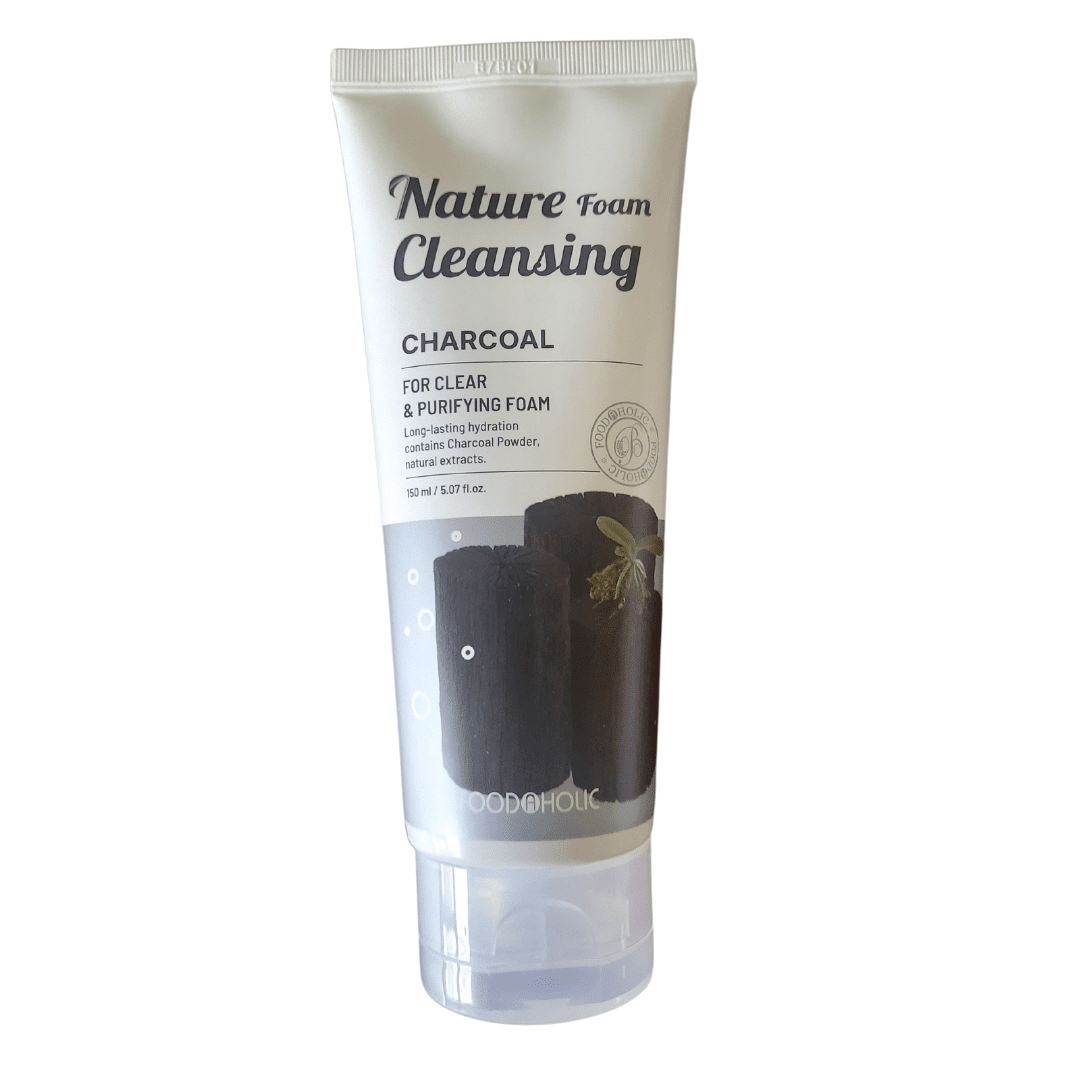 Foodaholic Nature Cleansing Foam Charcoal MiessentialStore
