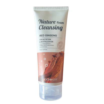 Foodaholic Nature Cleansing Foam Red Ginseng MiessentialStore