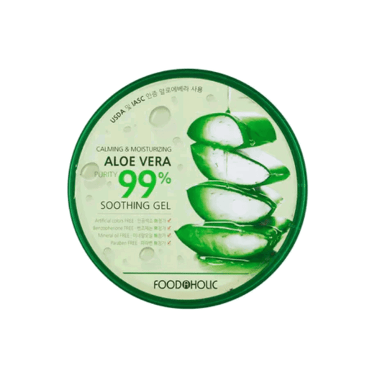 Foodaholic Calming & Moisturizing Aloe Vera 99% Soothing Gel - Miessential