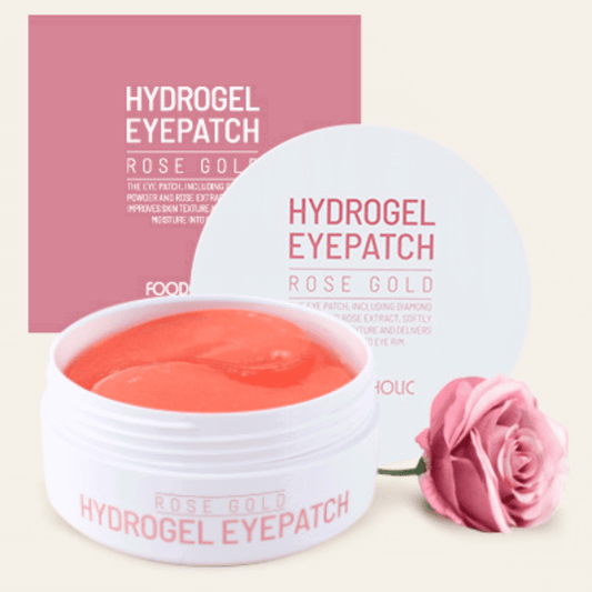 Foodaholic Hydrogel Eyepatch Rose gold - Miessential