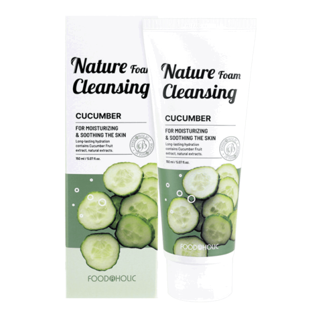 Foodaholic Nature Cleansing Foam Cucumber - Miessential