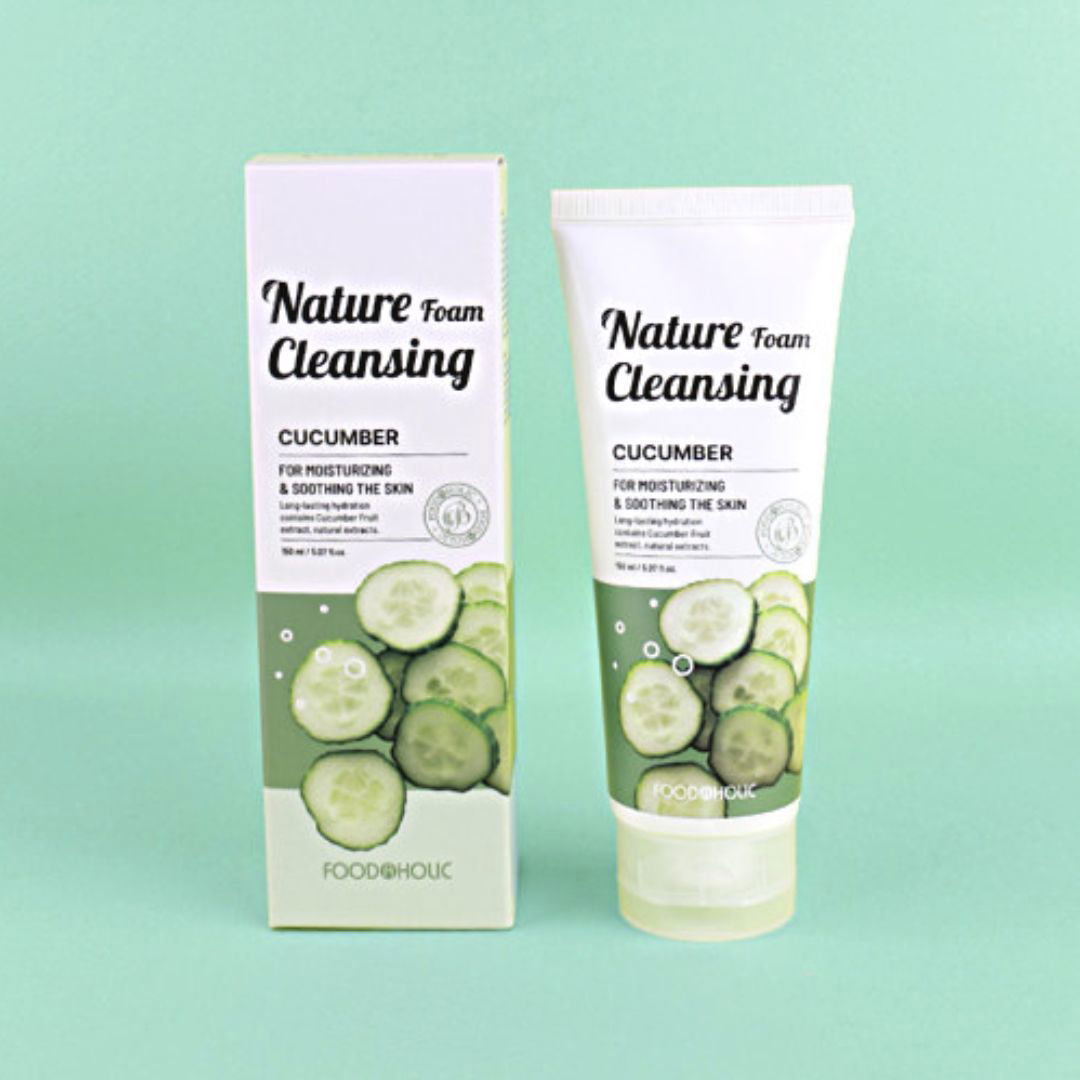 Foodaholic Nature Cleansing Foam Cucumber - Miessential