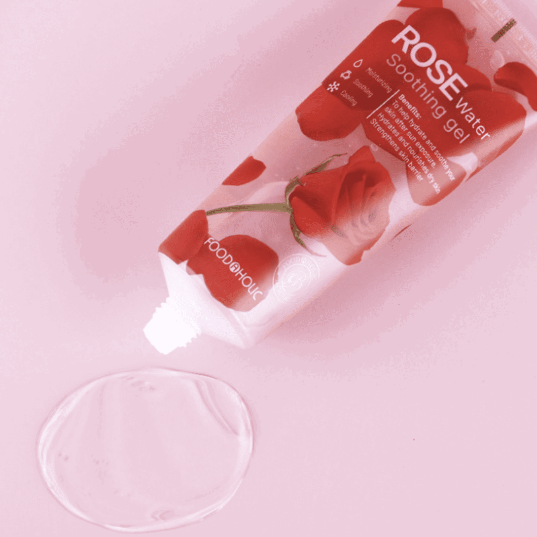 Foodaholic Rose Water Soothing Gel - Miessential