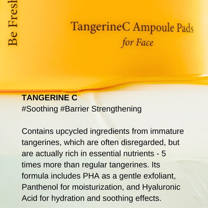 Fruitskin Vegan Tangerine C Ampoule Pads