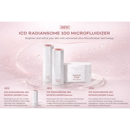 Incellderm Radiansome™100 Microfluidizer Toner
