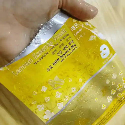Ja Yeon Mapping Yellow Ochre Anti-Inflammatory Mask (5 PCS) - Miessential
