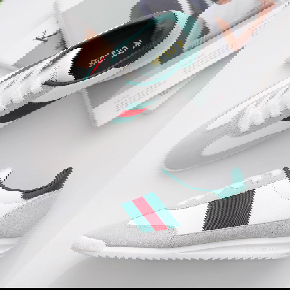 K01.26 Illilook Faux Leather Sneakers - Miessential