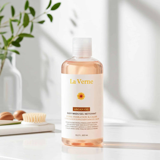 La Verne Argan Oil Hydrating Body Wash - Rose