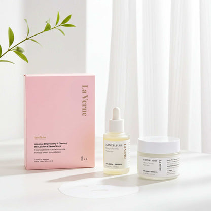 La Verne Lumiere Niacinamide + Vitamin C Brightening Skincare Set