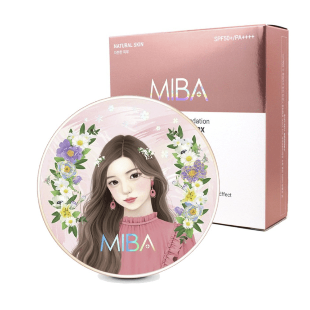 MIBA Ion Calcium Foundation Double Cushion RX 23 MiessentialStore